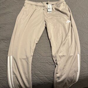 Adidas Mens Sereno Cut 3-Stripes Slim Tapered Pants - SIZE XL